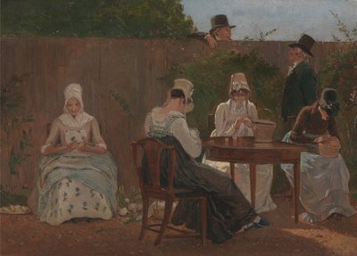 The Chalon Family in London by Jacques Laurent Agasse